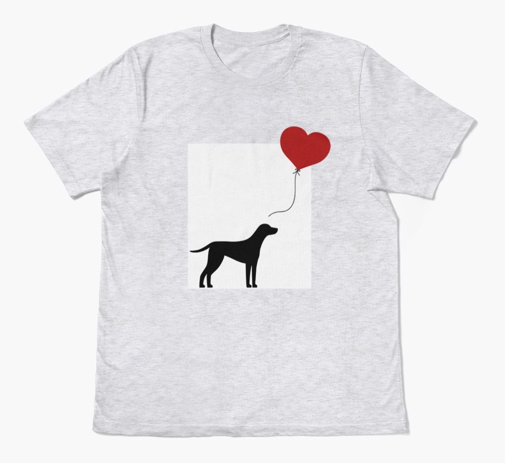 Heart Balloon: Personalised {breedFullName} T-Shirt