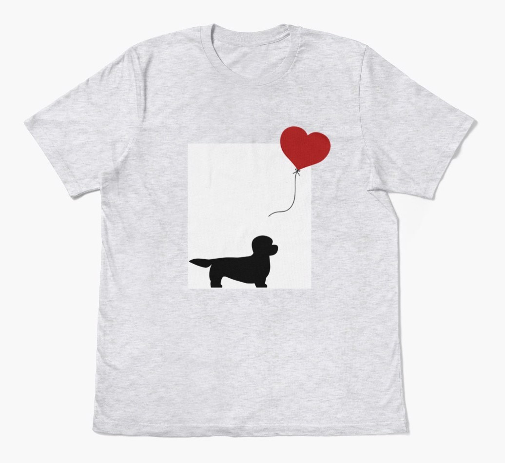 Heart Balloon: Personalised {breedFullName} T-Shirt