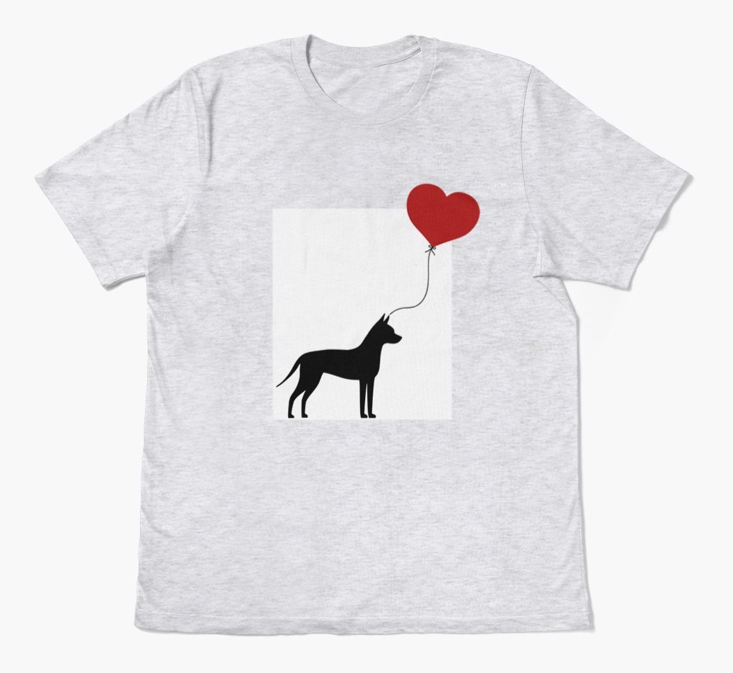 Heart Balloon: Personalised {breedFullName} T-Shirt