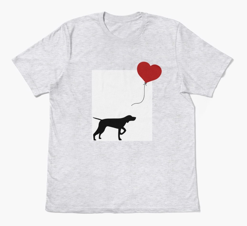 Heart Balloon: Personalised {breedFullName} T-Shirt