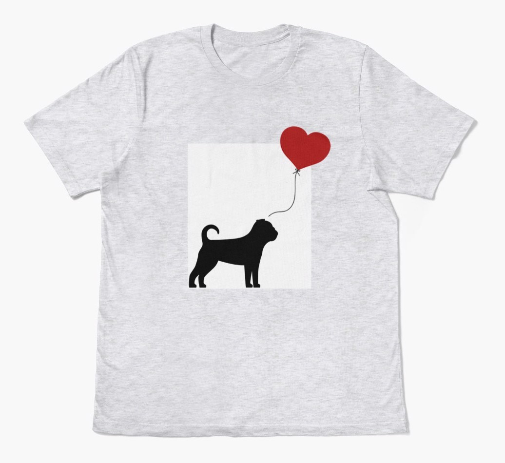 Heart Balloon: Personalized {breedFullName} T-Shirt