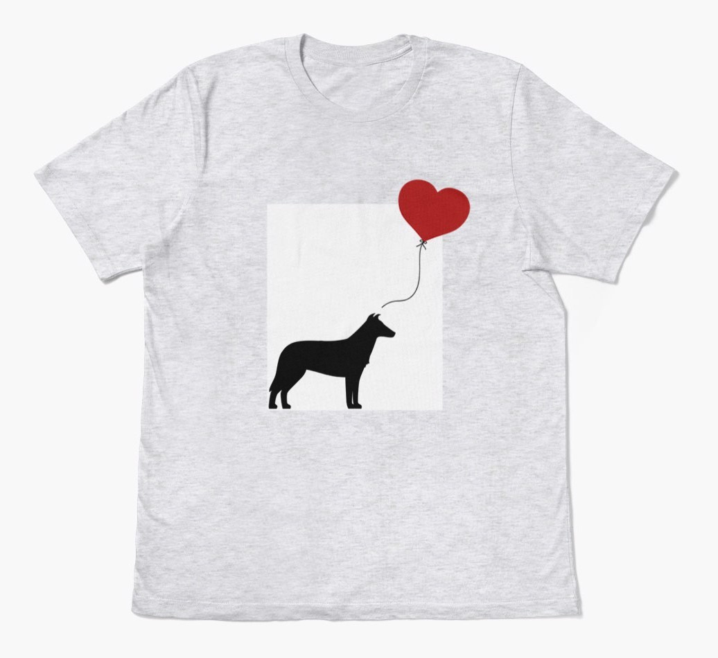 Heart Balloon: Personalized {breedFullName} T-Shirt