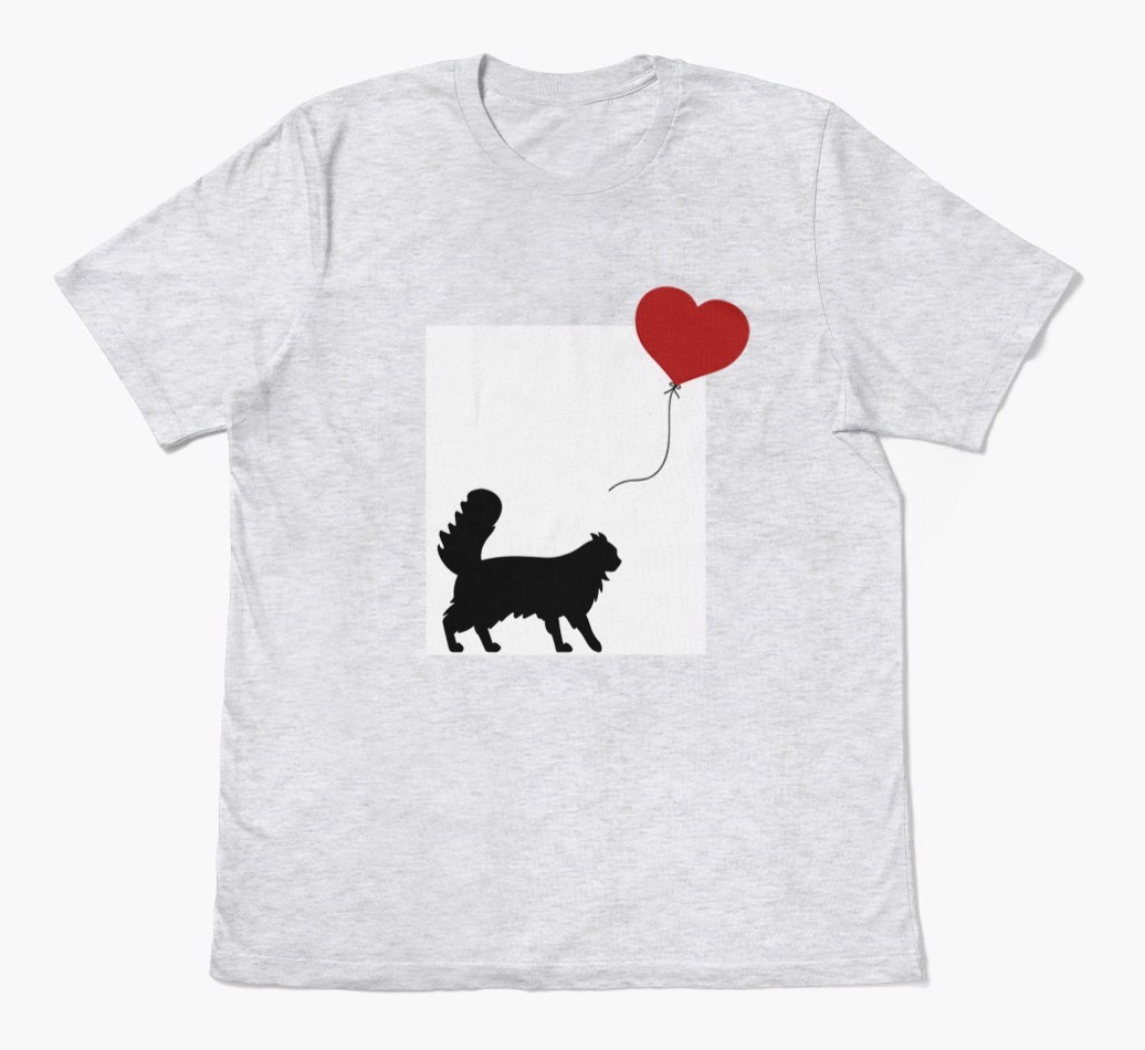Heart Balloon: Personalised {breedFullName} T-Shirt