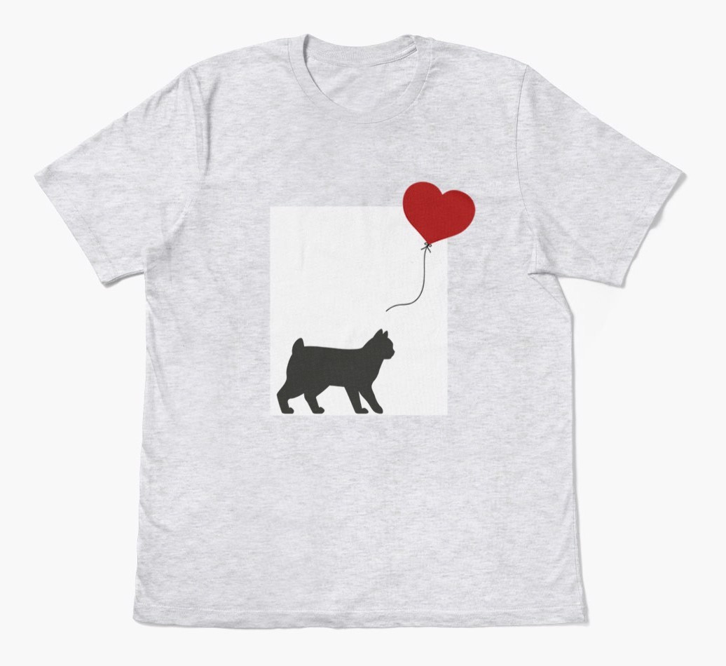 Heart Balloon: Personalised {breedFullName} T-Shirt