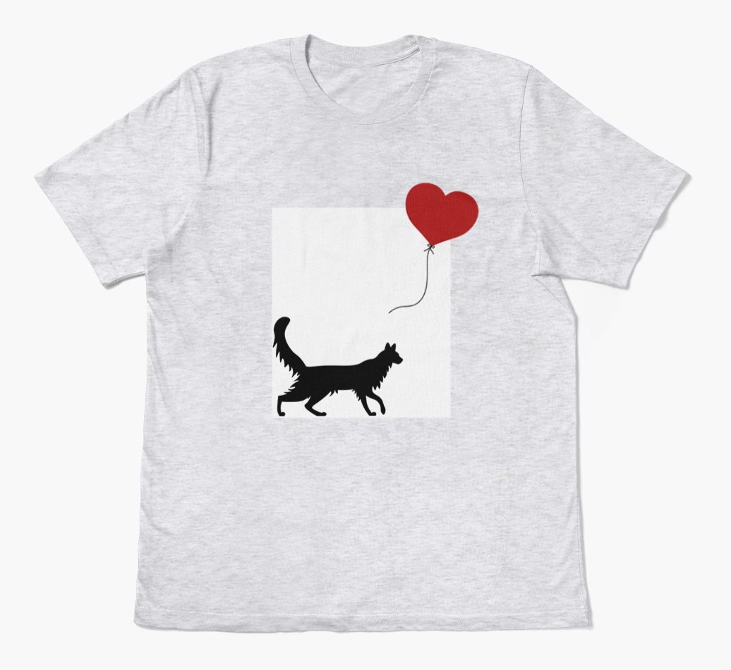Heart Balloon: Personalised {breedFullName} T-Shirt