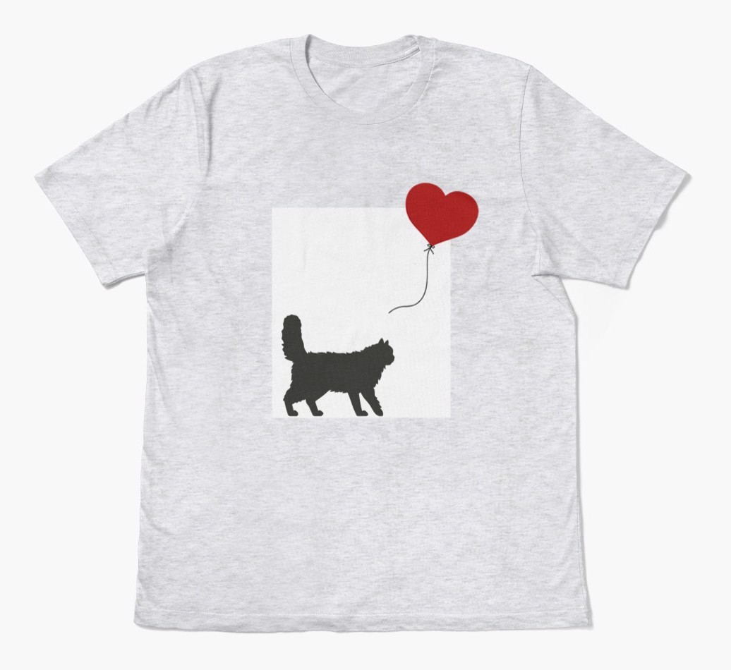 Heart Balloon: Personalised {breedFullName} T-Shirt