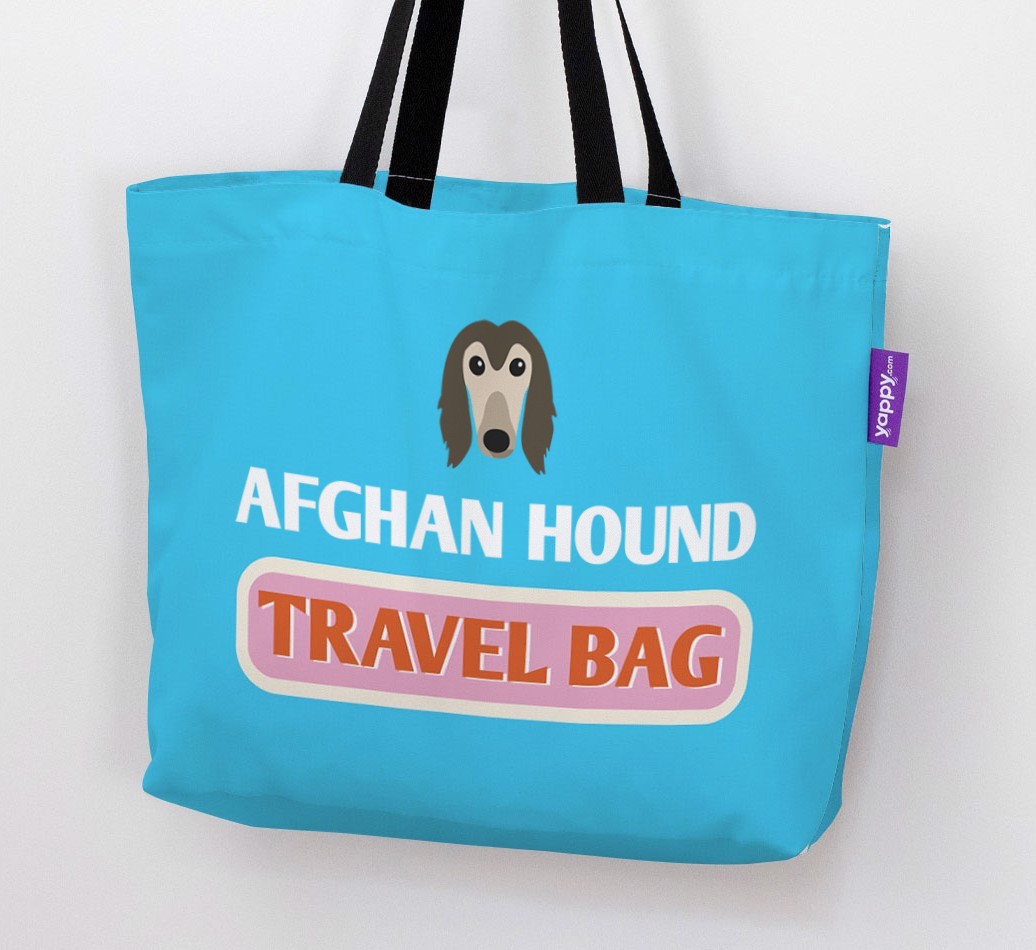 Travel Bag: Personalised {breedFullName} Canvas Bag
