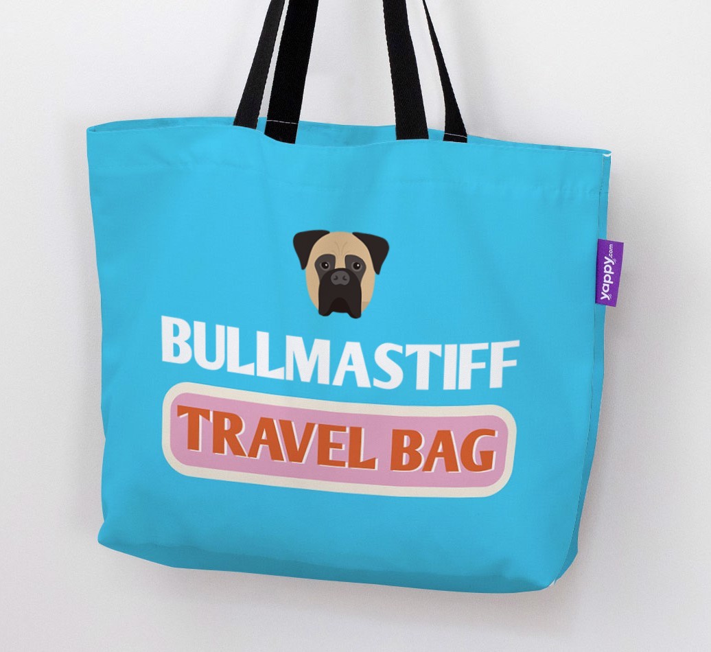 Travel Bag: Personalised {breedFullName} Canvas Bag