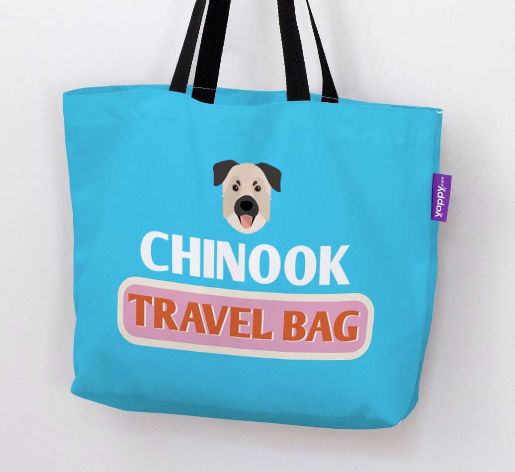 Travel Bag: Personalised {breedFullName} Canvas Bag