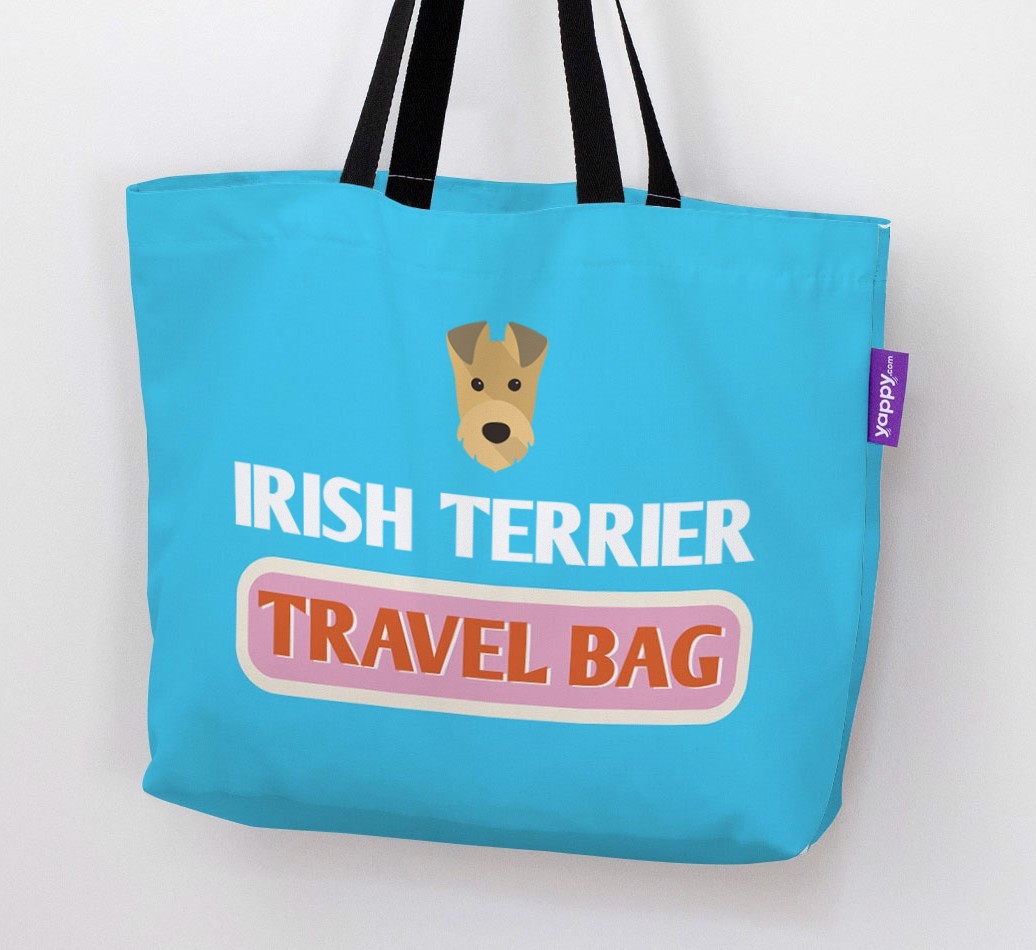 Travel Bag: Personalised {breedFullName} Canvas Bag