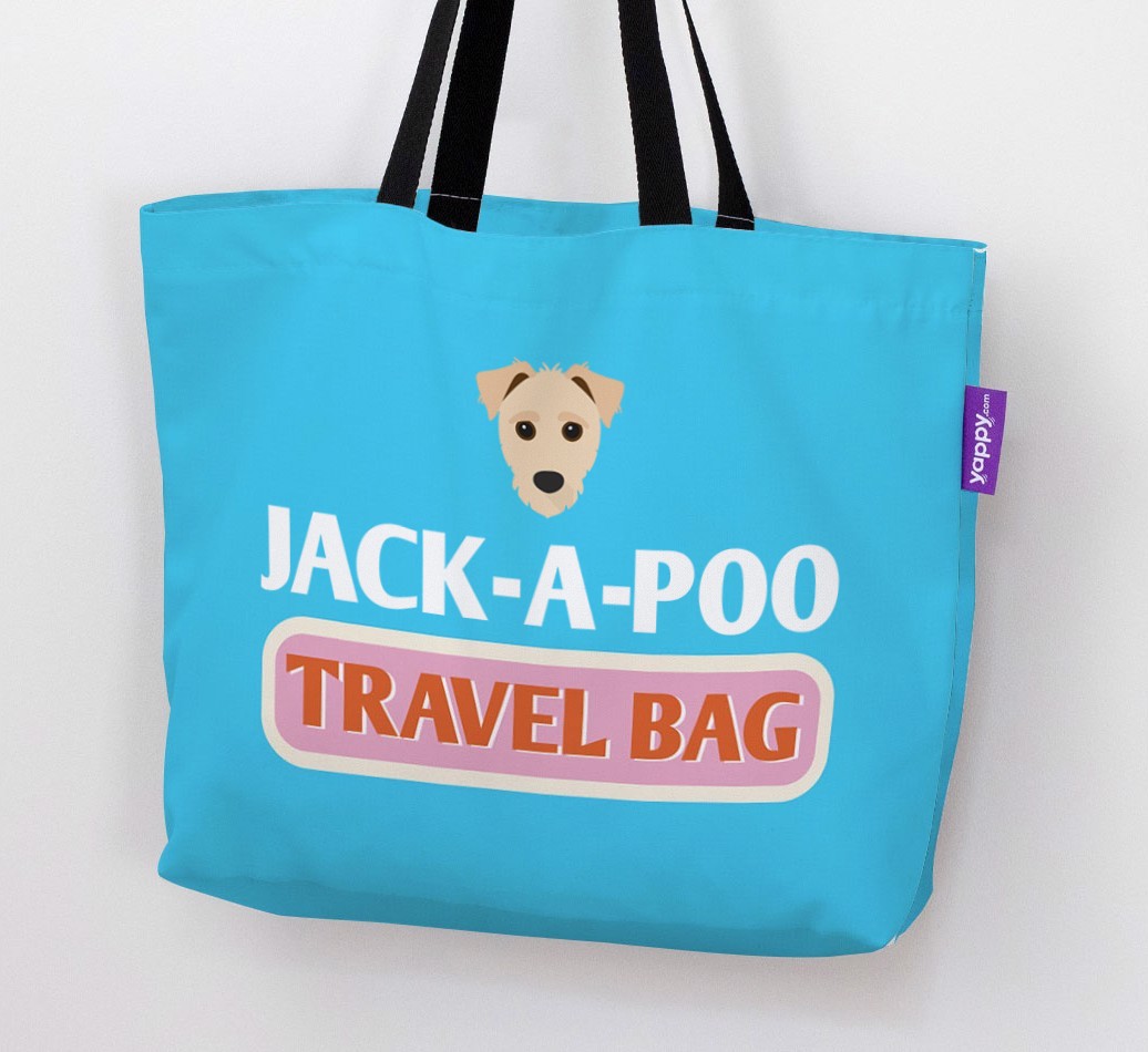 Travel Bag: Personalised {breedFullName} Canvas Bag