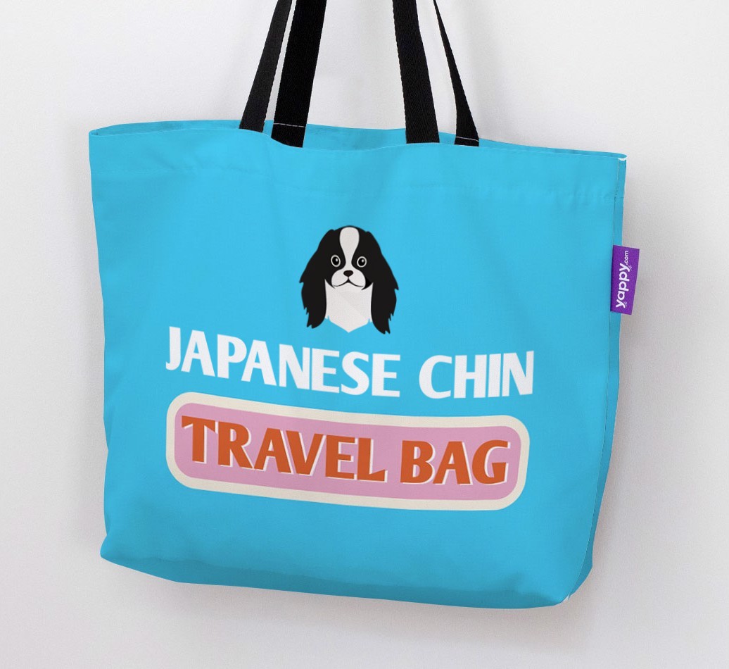 Travel Bag: Personalised {breedFullName} Canvas Bag