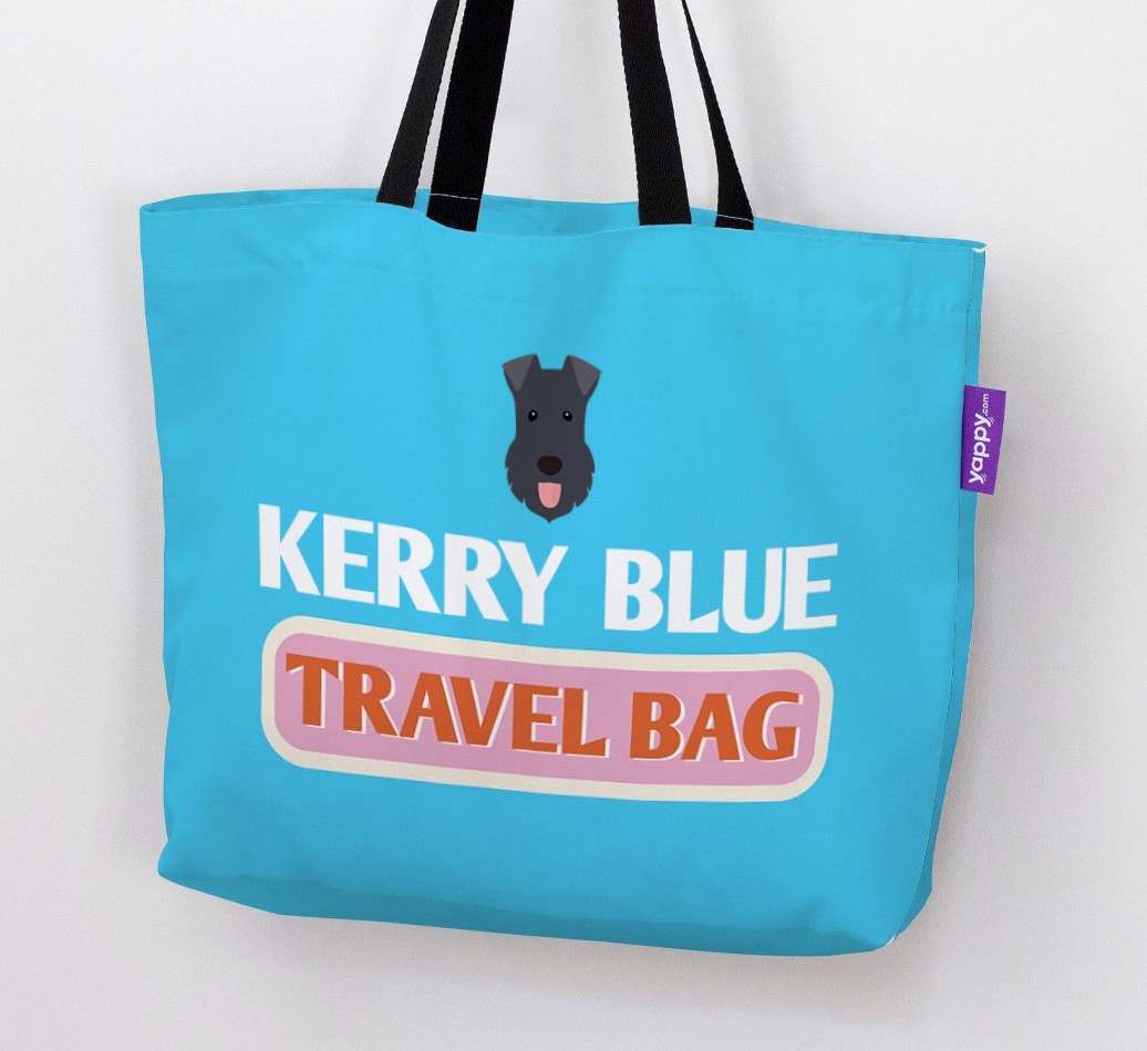Travel Bag: Personalised {breedFullName} Canvas Bag