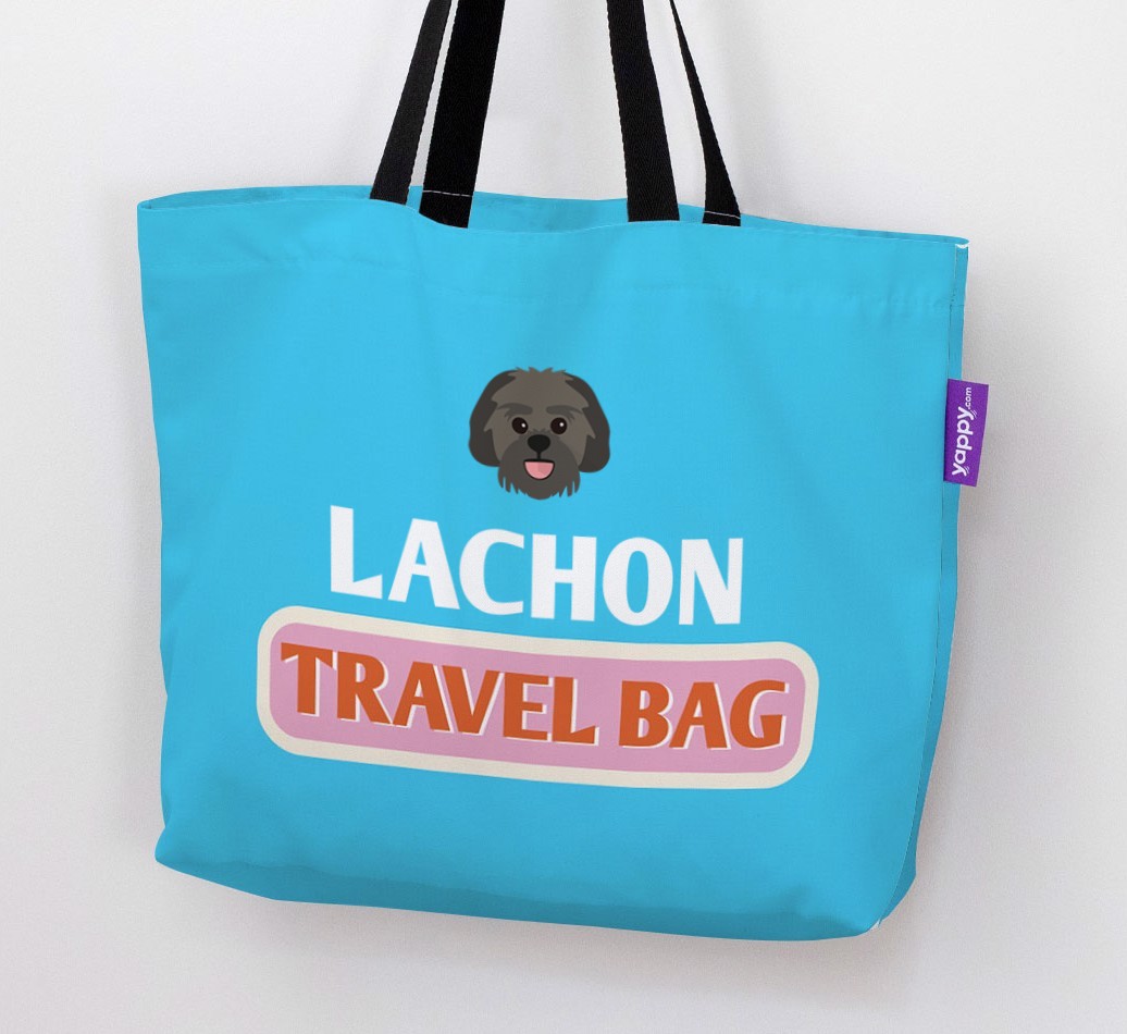 Travel Bag: Personalised {breedFullName} Canvas Bag