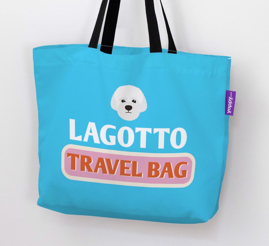 Travel Bag: Personalised {breedFullName} Canvas Bag