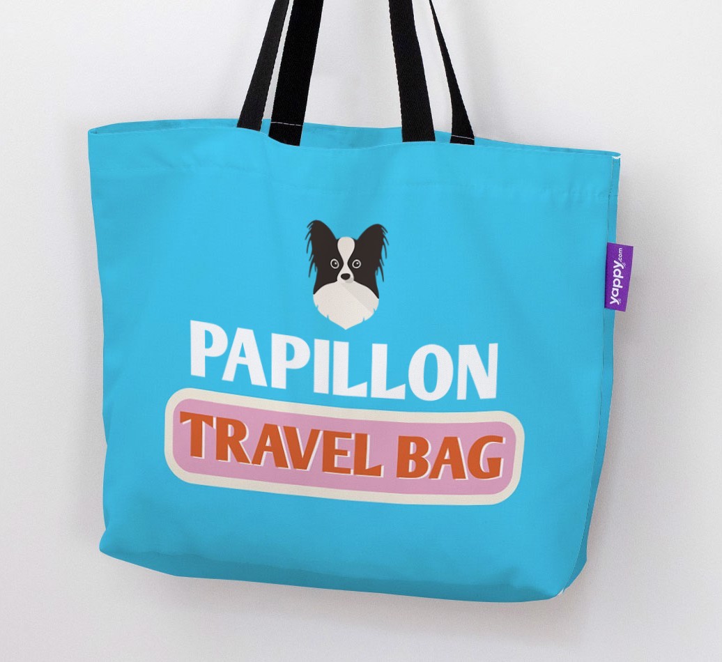 Travel Bag: Personalised {breedFullName} Canvas Bag