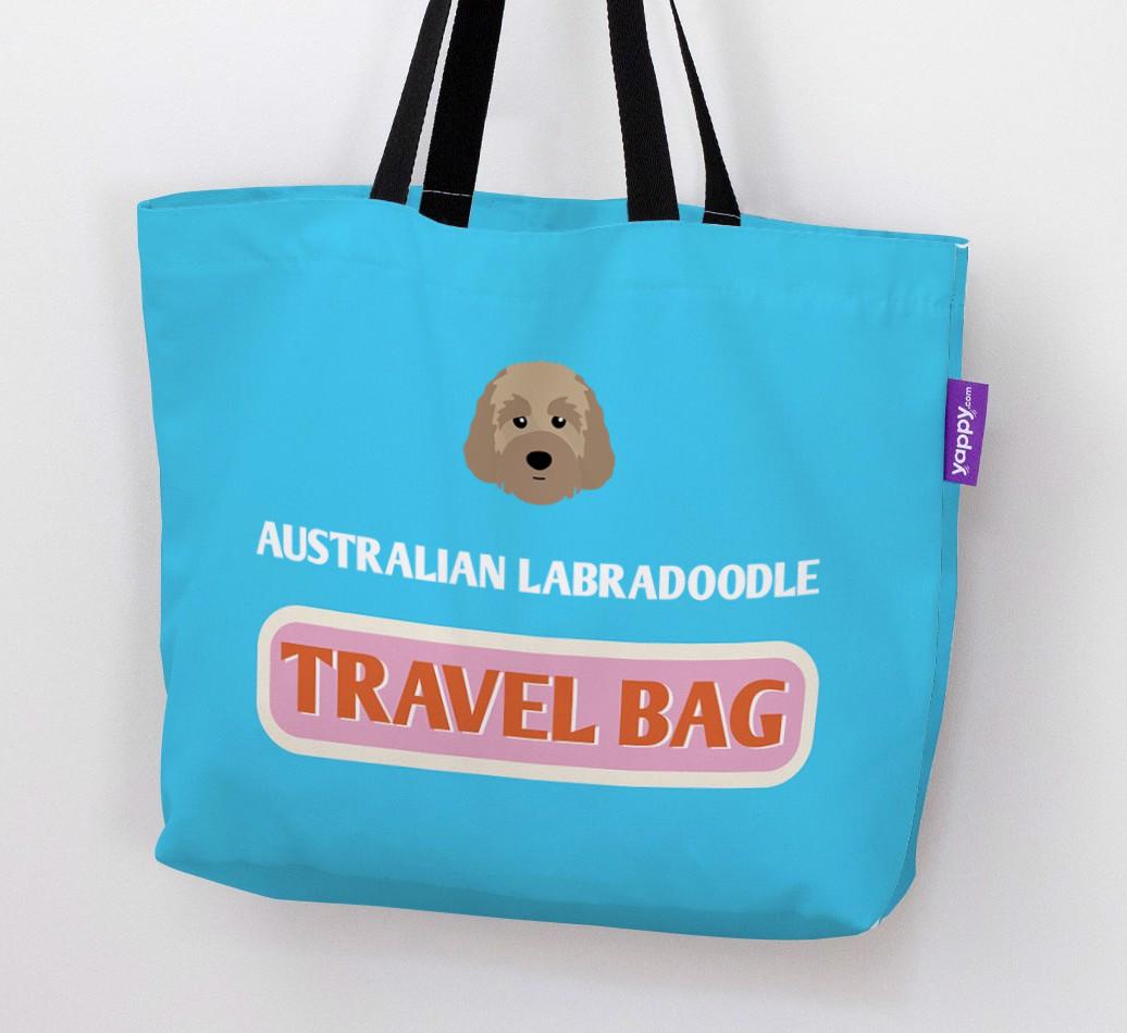 Travel Bag: Personalized {breedFullName} Canvas Bag