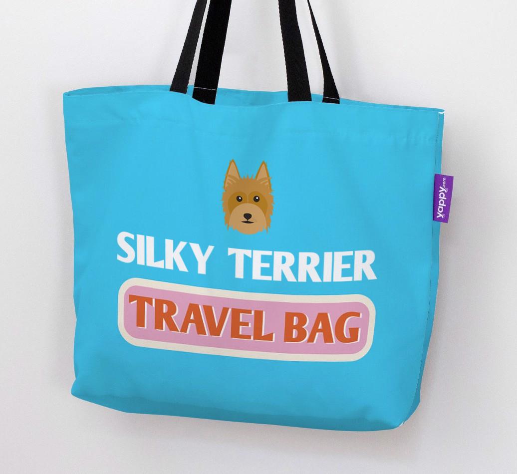 Travel Bag: Personalized {breedFullName} Canvas Bag