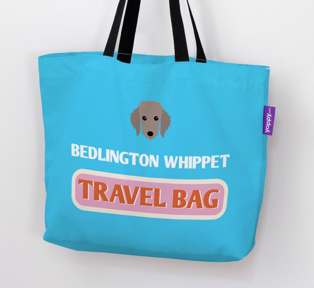 Travel Bag: Personalized {breedFullName} Canvas Bag