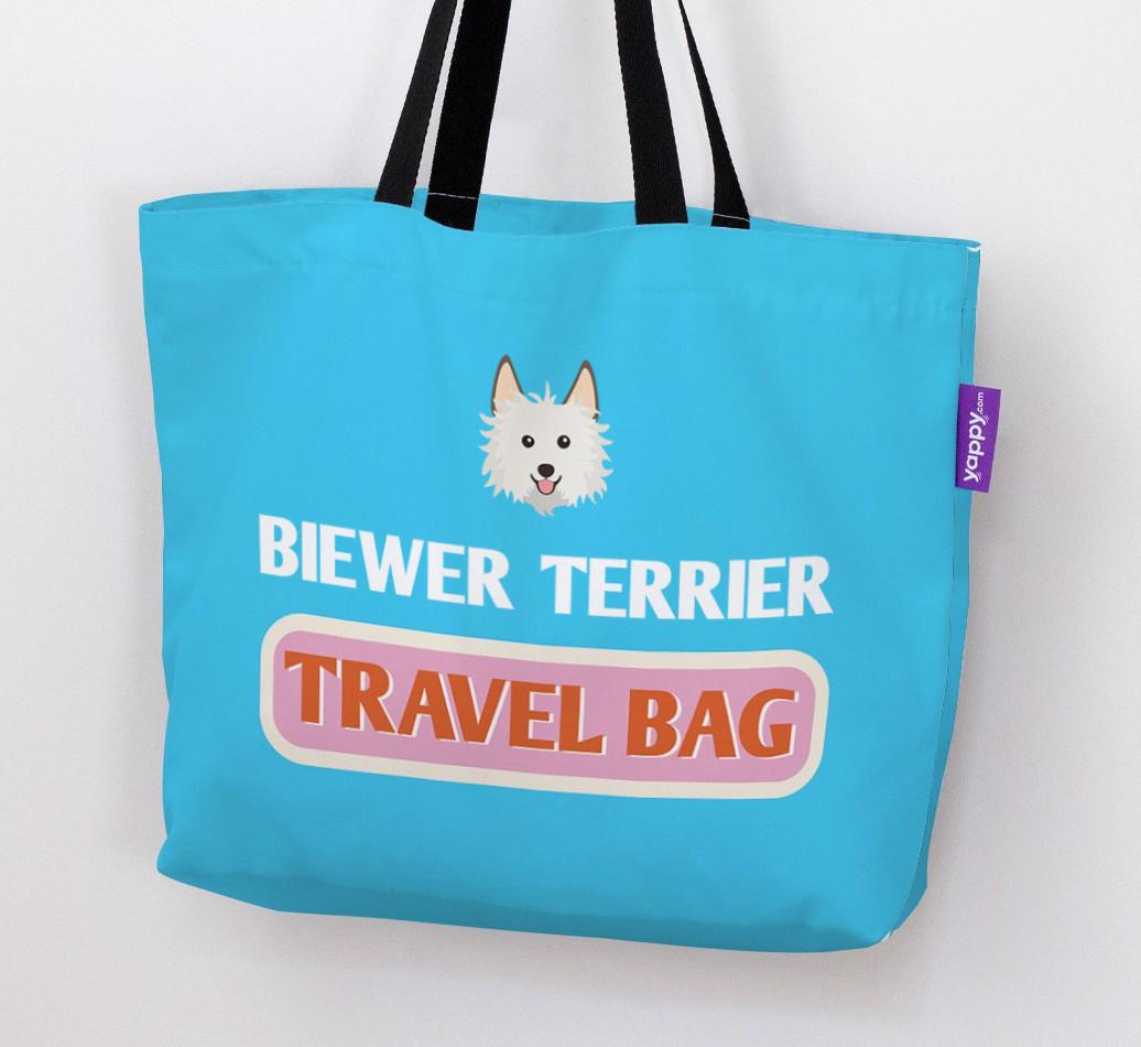 Travel Bag: Personalized {breedFullName} Canvas Bag