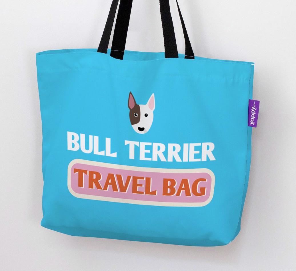 Travel Bag: Personalized {breedFullName} Canvas Bag