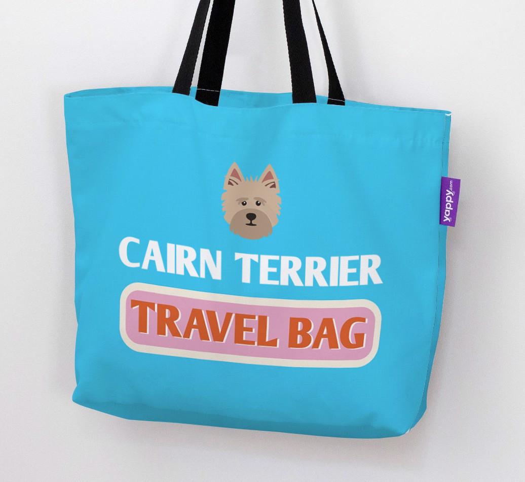 Travel Bag: Personalised {breedFullName} Canvas Bag