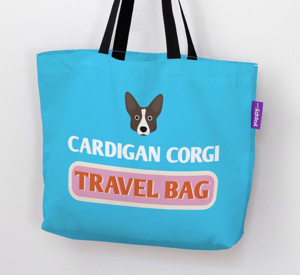 Travel Bag: Personalized {breedFullName} Canvas Bag