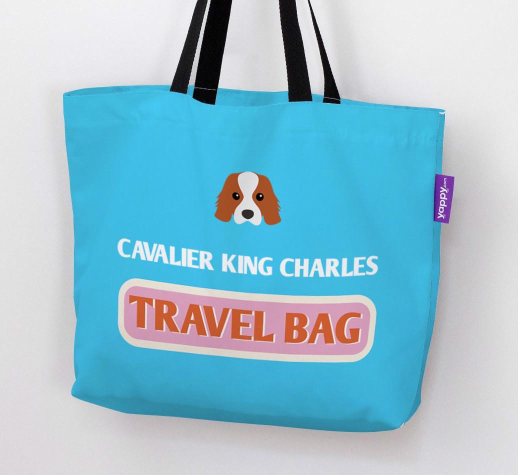 Travel Bag: Personalized {breedFullName} Canvas Bag