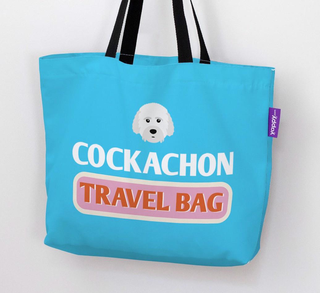 Travel Bag: Personalized {breedFullName} Canvas Bag