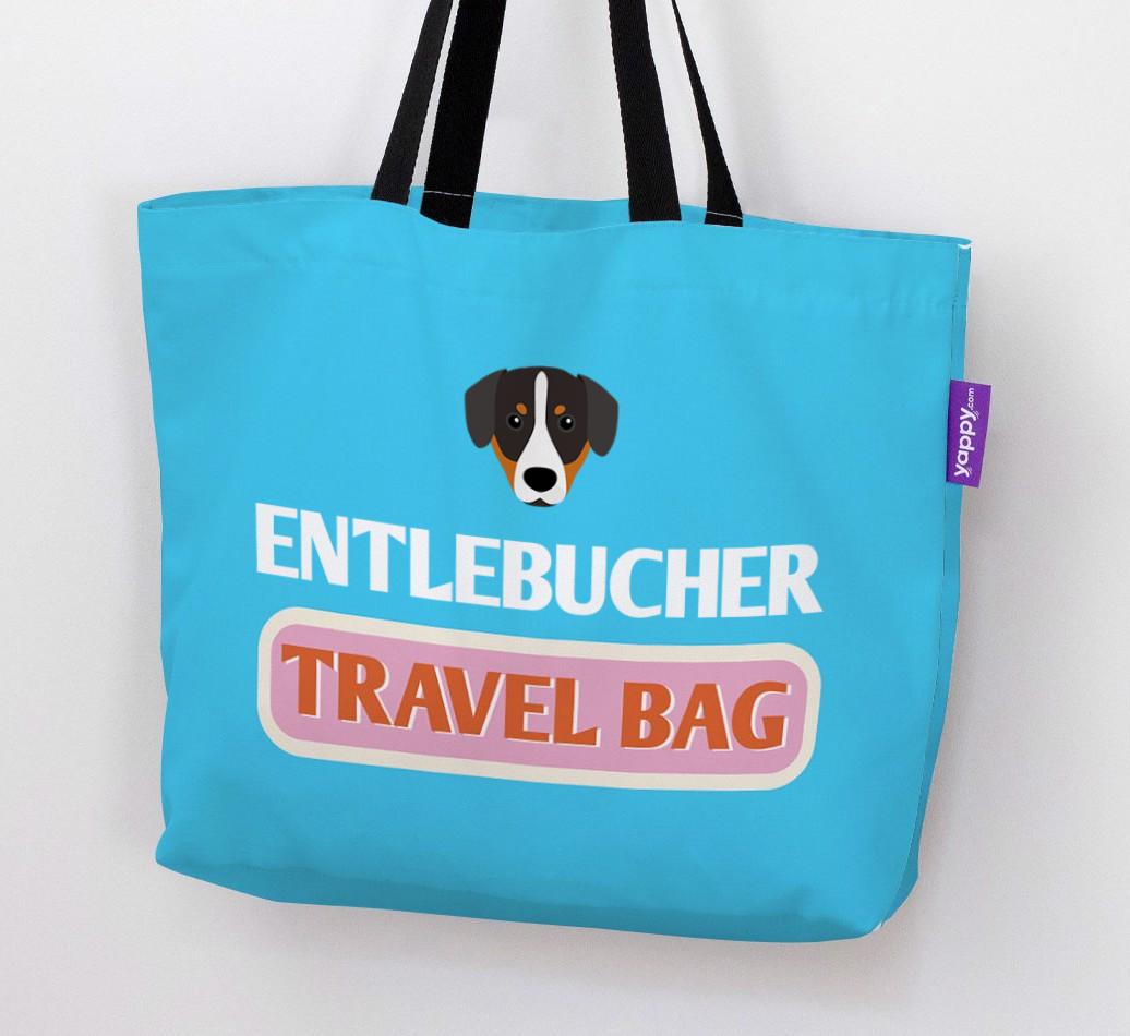 Travel Bag: Personalized {breedFullName} Canvas Bag