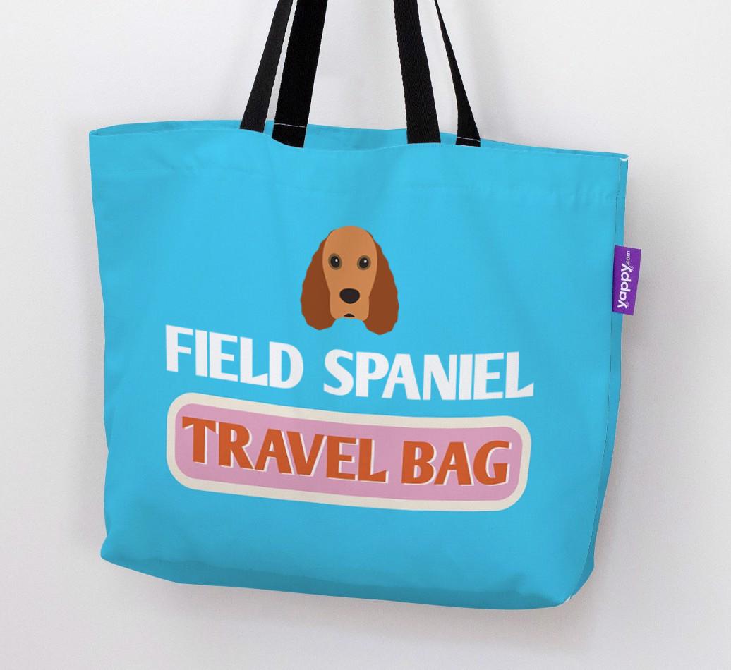 Travel Bag: Personalized {breedFullName} Canvas Bag