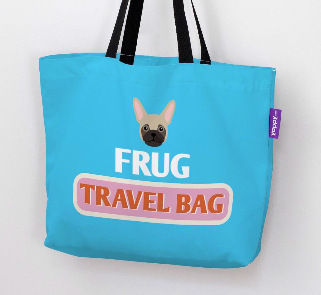 Travel Bag: Personalized {breedFullName} Canvas Bag
