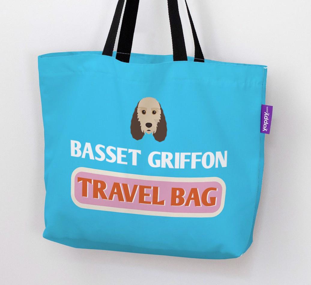 Travel Bag: Personalized {breedFullName} Canvas Bag