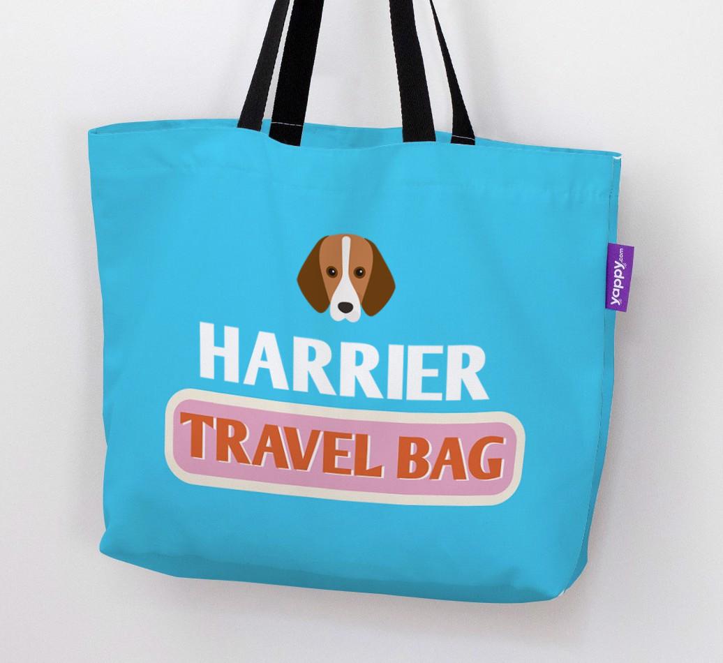 Travel Bag: Personalised {breedFullName} Canvas Bag