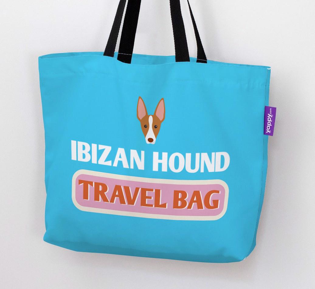 Travel Bag: Personalized {breedFullName} Canvas Bag