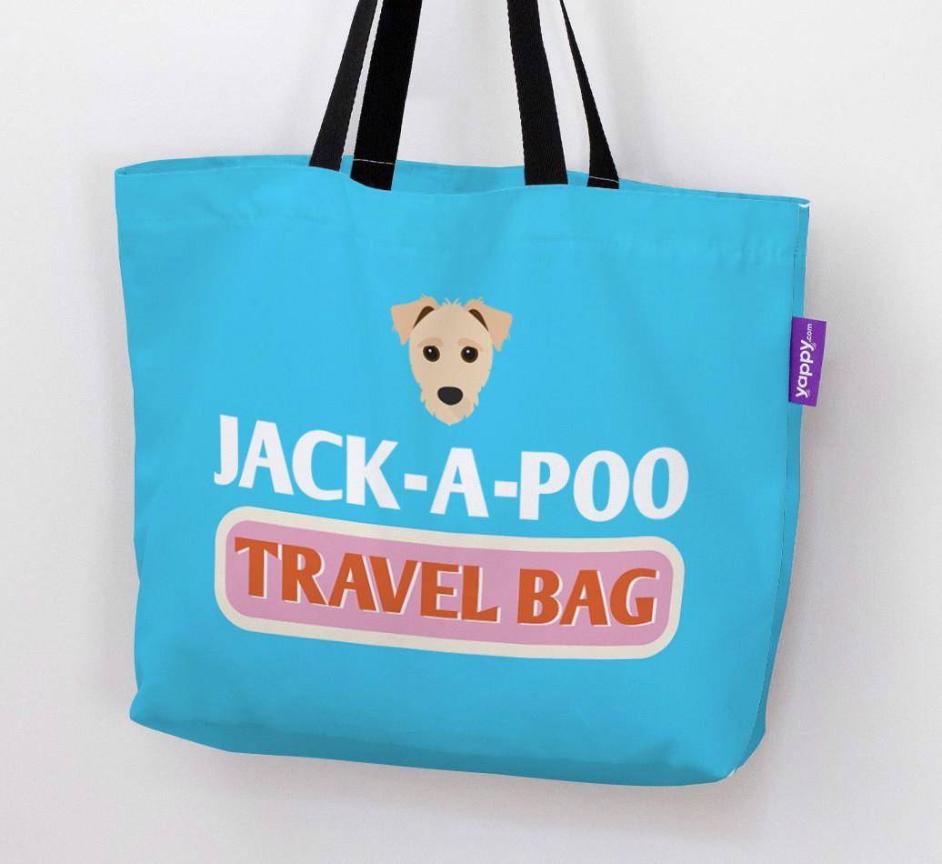 Travel Bag: Personalized {breedFullName} Canvas Bag