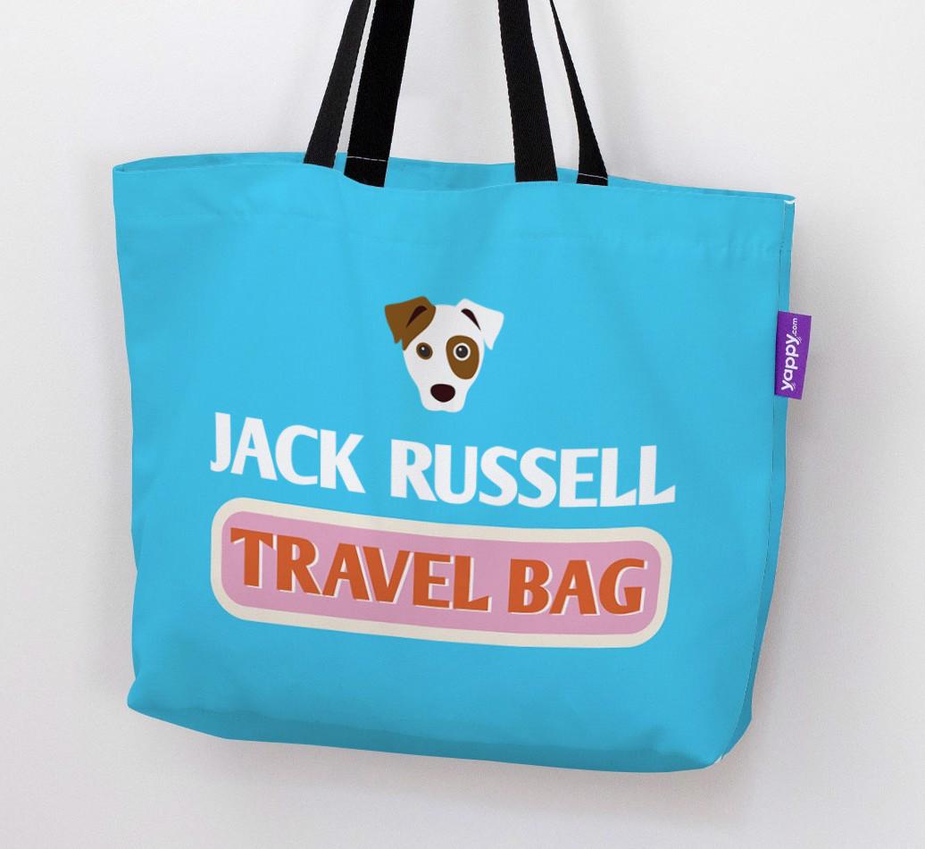 Travel Bag: Personalized {breedFullName} Canvas Bag