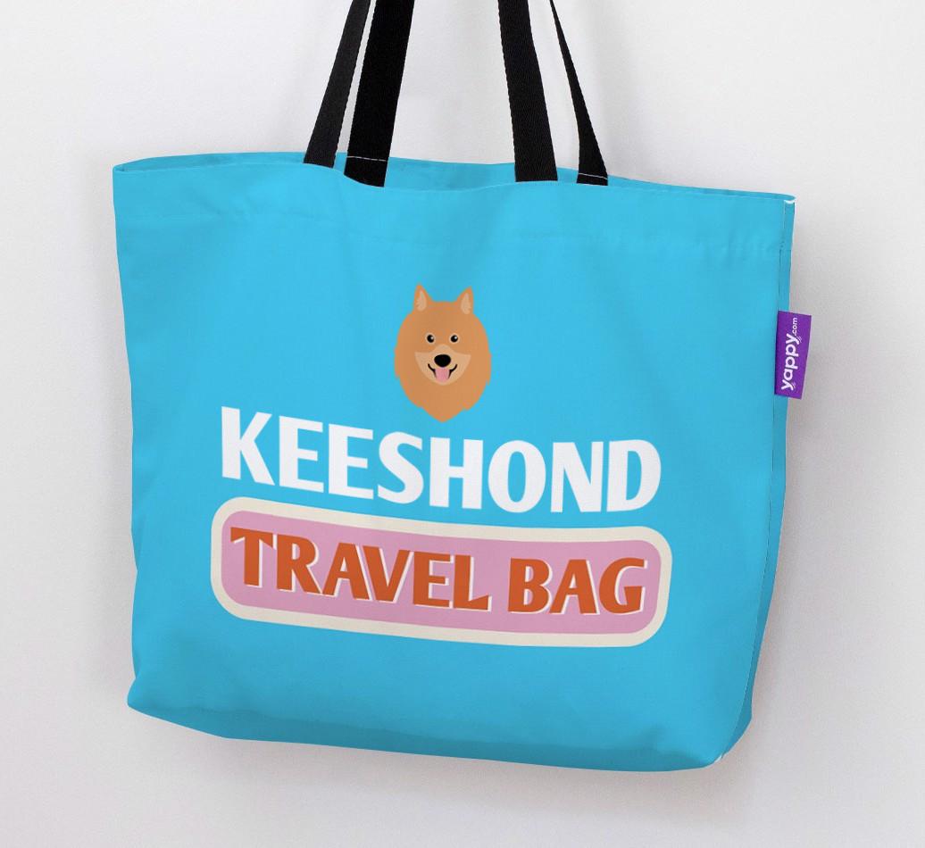 Travel Bag: Personalized {breedFullName} Canvas Bag