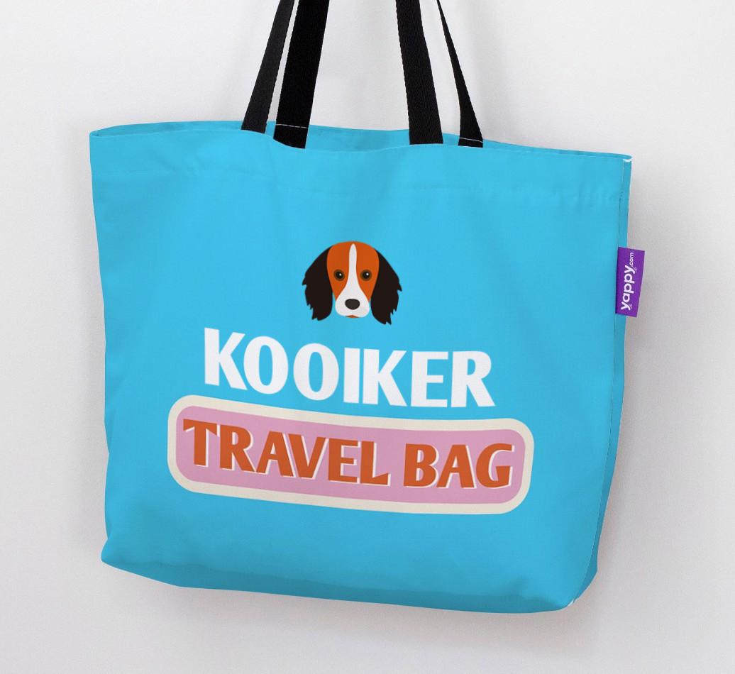 Travel Bag: Personalized {breedFullName} Canvas Bag