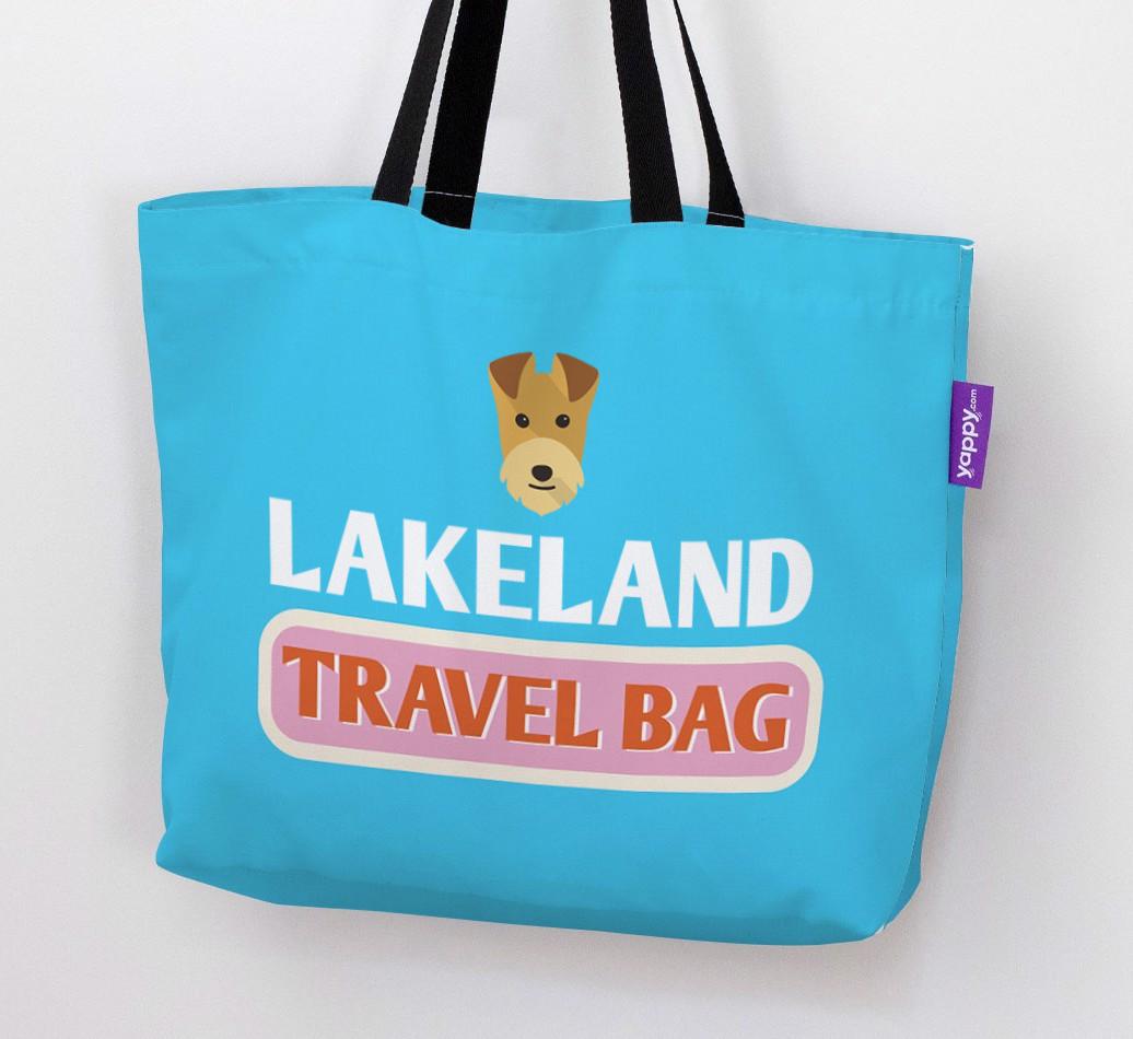 Travel Bag: Personalized {breedFullName} Canvas Bag