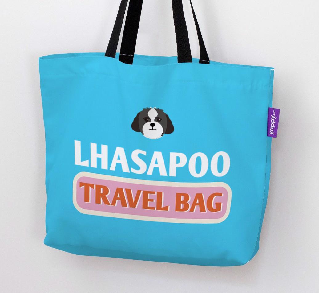 Travel Bag: Personalized {breedFullName} Canvas Bag
