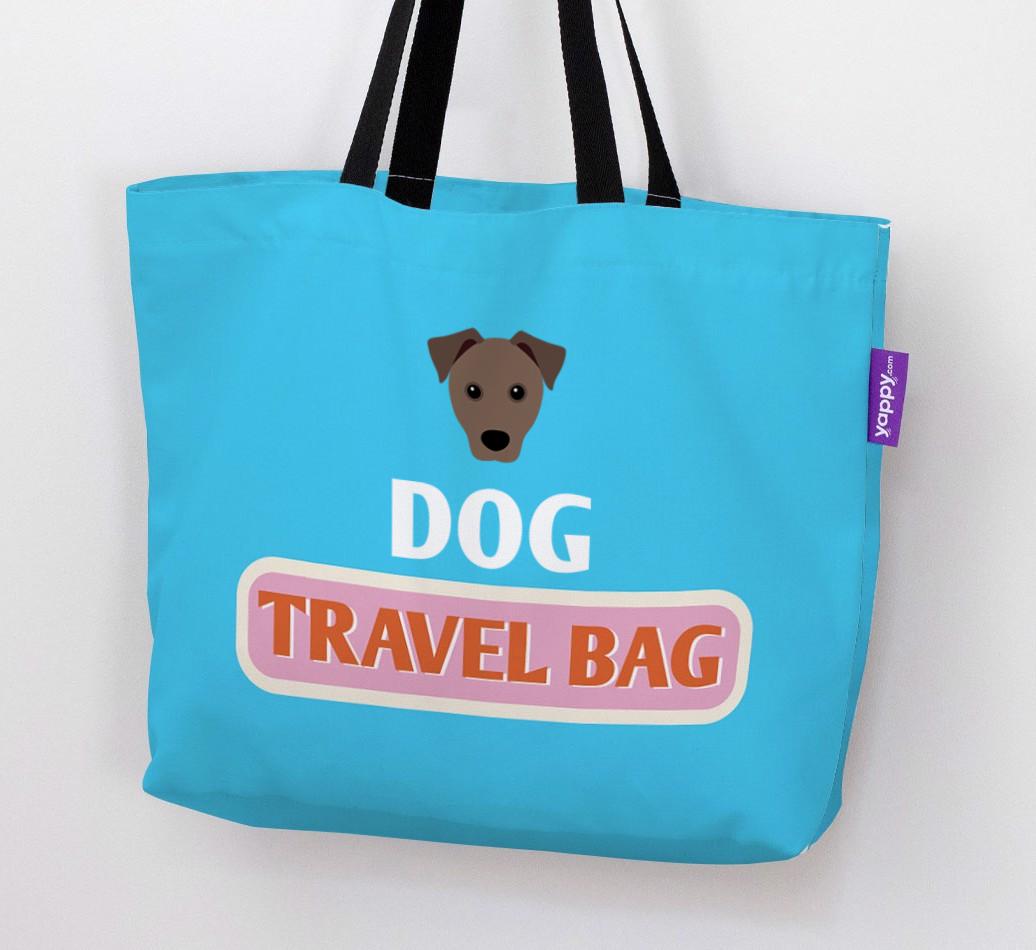 Travel Bag: Personalized {breedFullName} Canvas Bag