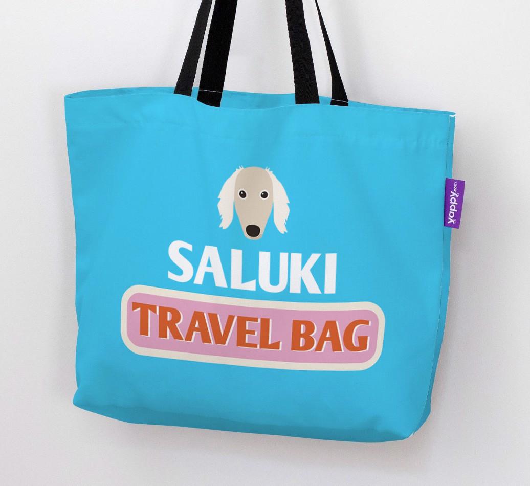 Travel Bag: Personalized {breedFullName} Canvas Bag