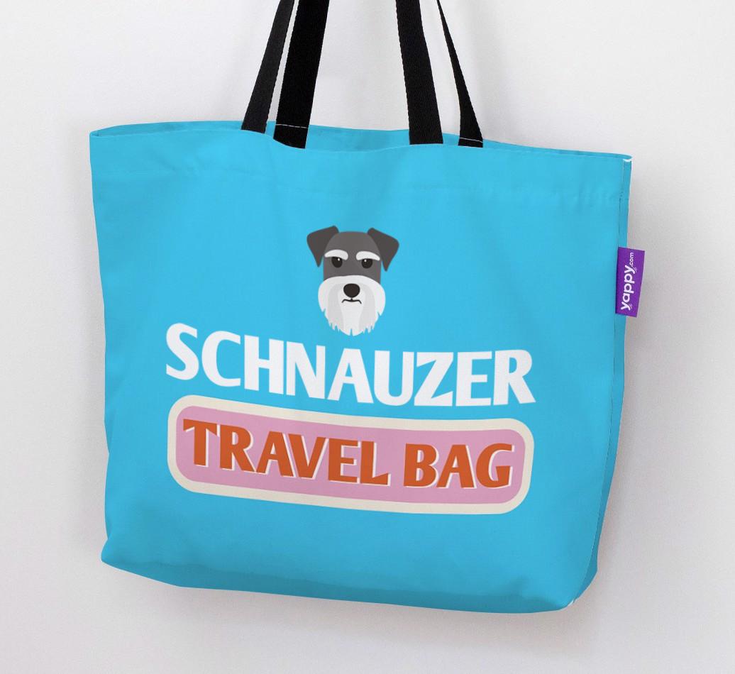 Travel Bag: Personalized {breedFullName} Canvas Bag