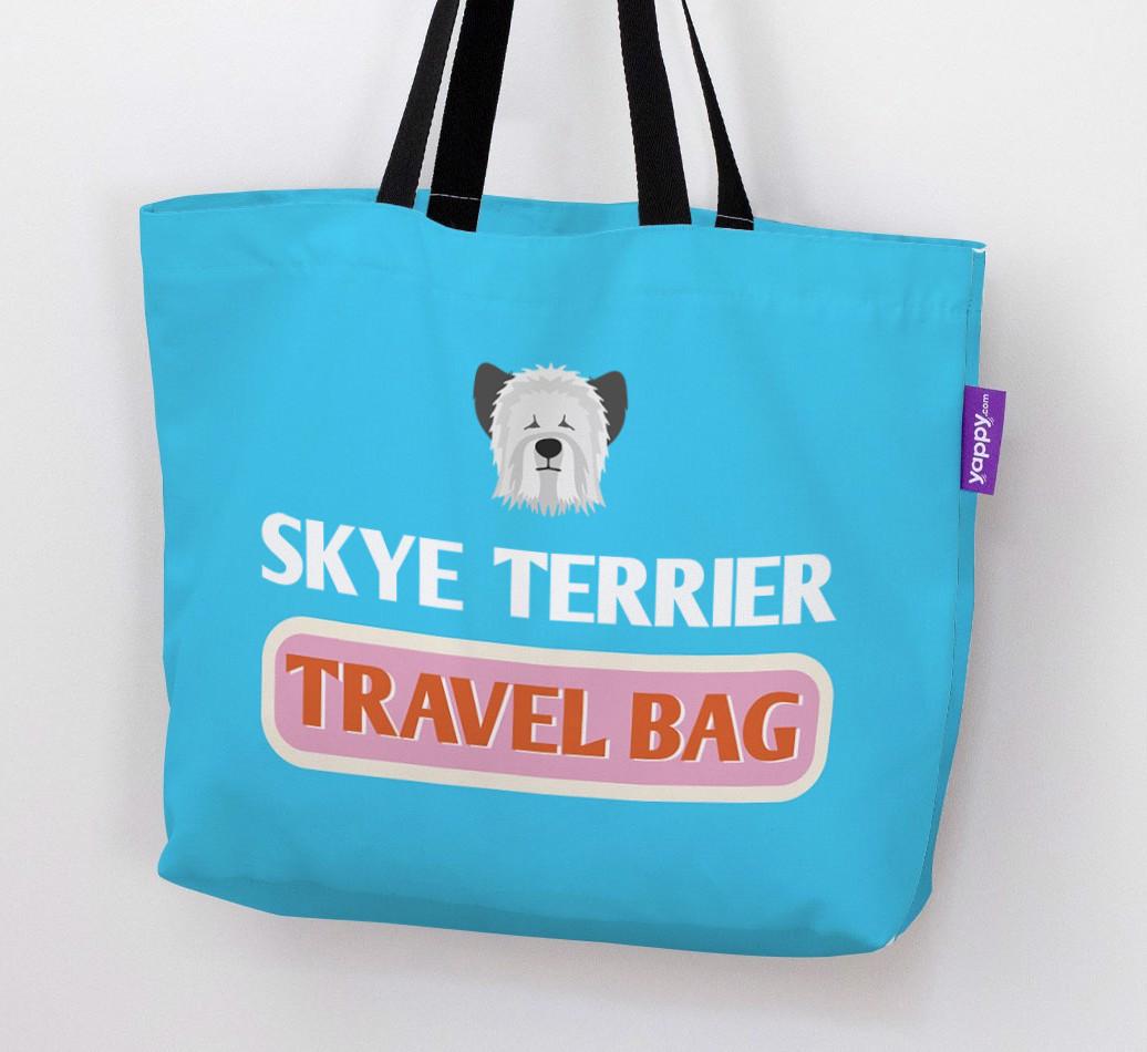 Travel Bag: Personalized {breedFullName} Canvas Bag