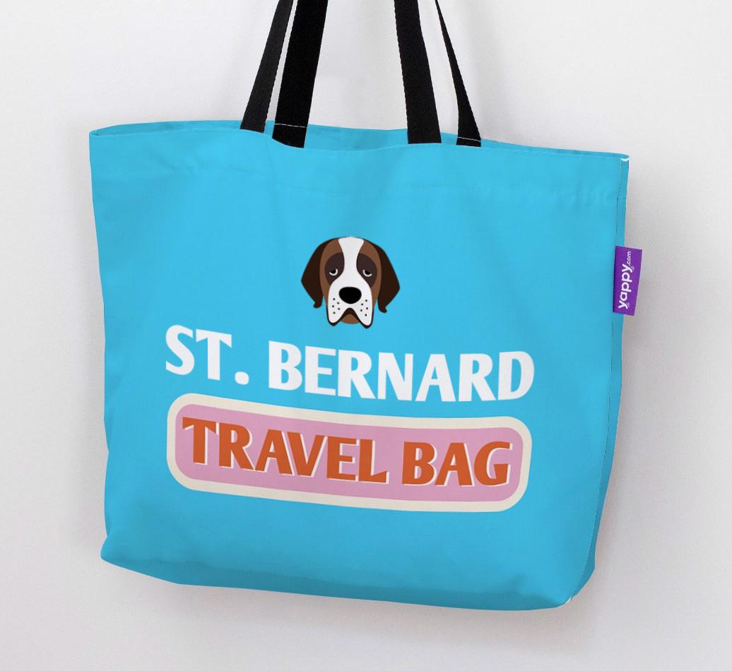 Travel Bag: Personalized {breedFullName} Canvas Bag