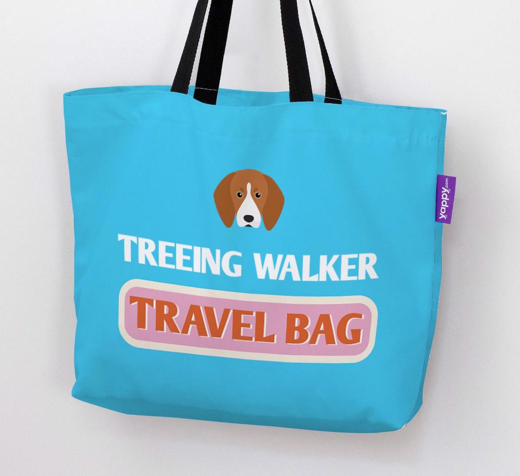 Travel Bag: Personalized {breedFullName} Canvas Bag