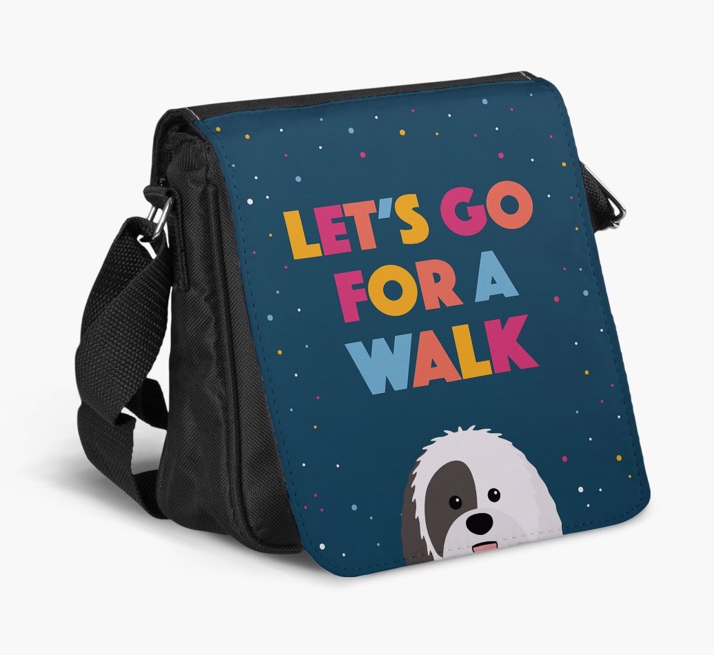 Let's Walk : Personalized {breedFullName} Walking Bag
