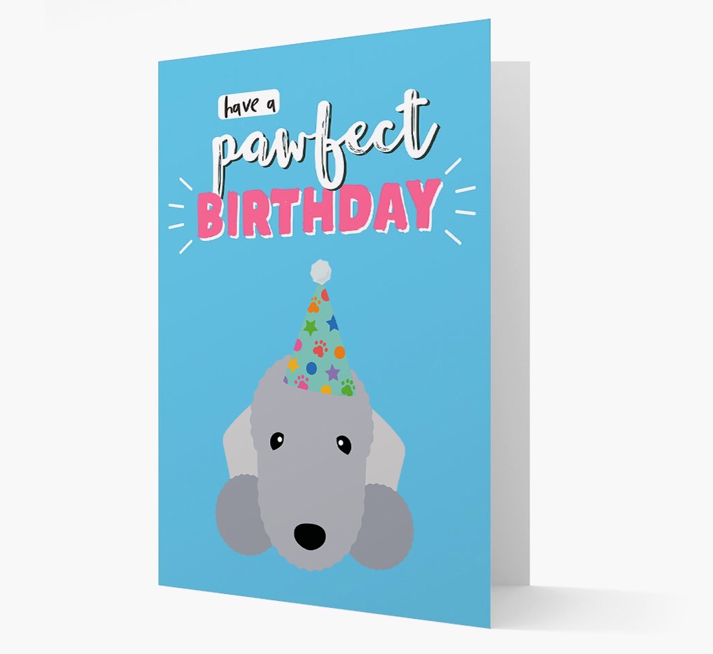 'Have A Pawfect Birthday' - Personalised {breedFullName} Card
