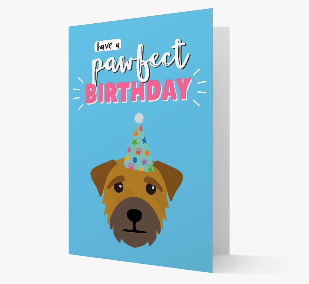 'Have A Pawfect Birthday' - Personalised {breedFullName} Card